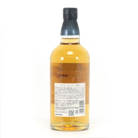 【北海道内限定発送】 SUNTORY サントリー シングルモルトウイスキー 知多 700ml 43度 未開栓