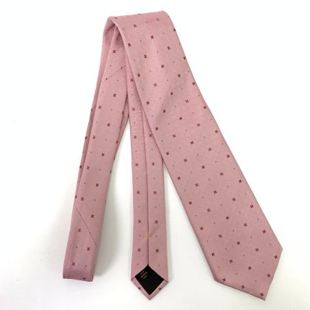  LOUIS VUITTON ルイヴィトン ネクタイ シルク ピンク