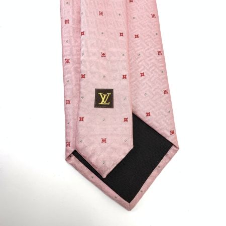  LOUIS VUITTON ルイヴィトン ネクタイ シルク ピンク