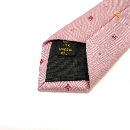  LOUIS VUITTON ルイヴィトン ネクタイ シルク ピンク