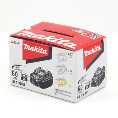  Makita マキタ  純正 BL1860B Li-ion電池 18V 6.0Ah A-60464