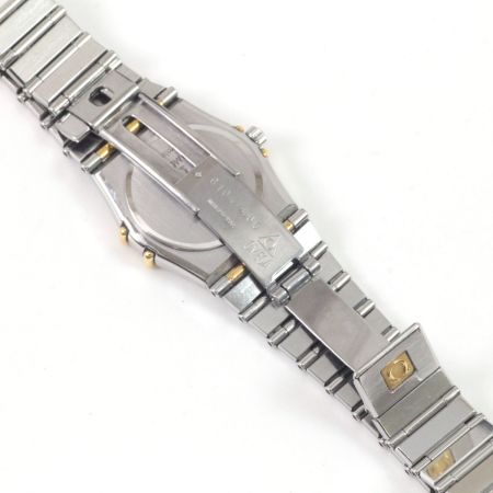  OMEGA オメガ コンステレーション レディースクォーツ ステンレススチール クリーム 本体のみ
