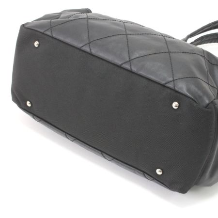  CHANEL シャネル トートバッグ パリビアリッツGM ポーチ欠品 ブラック