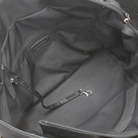  CHANEL シャネル トートバッグ パリビアリッツGM ポーチ欠品 ブラック