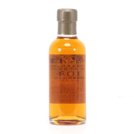 【北海道内限定発送】 NIKKA ニッカウヰスキー 原酒 10年 シングルカスク 北海道余市蒸溜所限定ウイスキー 180ml 59度 箱付 未開栓