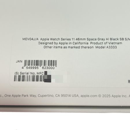   Applewatch アップルウォッチ Series11 GPSモデル 46mm MEV04J/A