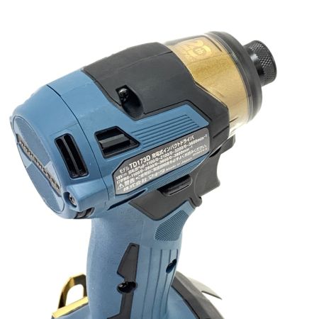 Makita マキタ  LXT20周年記念カラー 充電式 インパクトドライバ TD173DGXPB 18V 6.0Ah プレミアムブルー