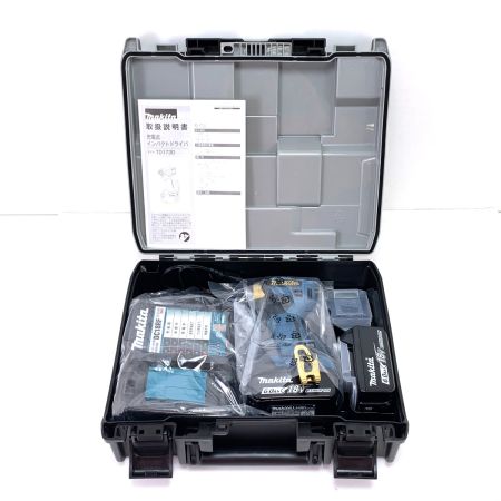 Makita マキタ  LXT20周年記念カラー 充電式 インパクトドライバ TD173DGXPB 18V 6.0Ah プレミアムブルー