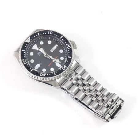  SEIKO セイコー ダイバー 自動巻き 本体のみ 程度B ステンレススチール ブラック 7S26-0022
