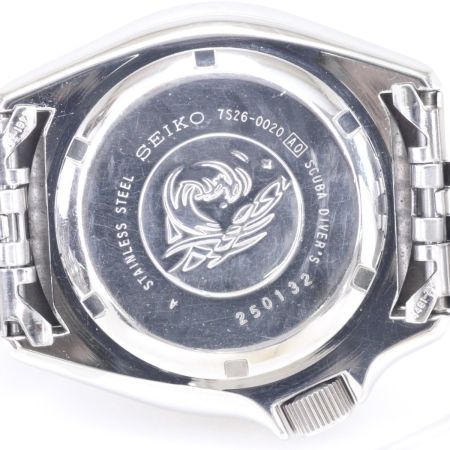  SEIKO セイコー ダイバー 自動巻き 本体のみ 程度B ステンレススチール ブラック 7S26-0022