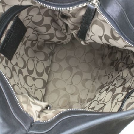  COACH コーチ セミショルダーバッグ レザー F1S-9151 ブラック