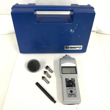  SHIMPO デジタルハンディ回転計 通電確認のみ DT-105N