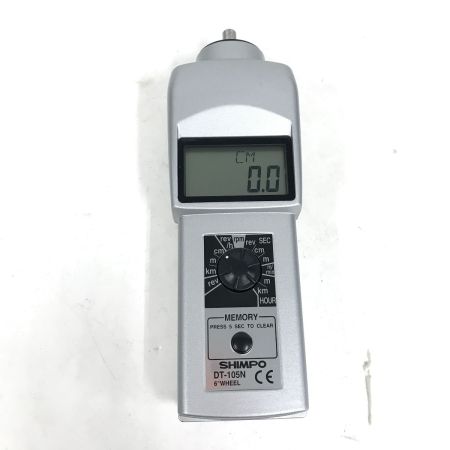  SHIMPO デジタルハンディ回転計 通電確認のみ DT-105N