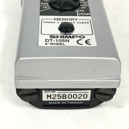  SHIMPO デジタルハンディ回転計 通電確認のみ DT-105N