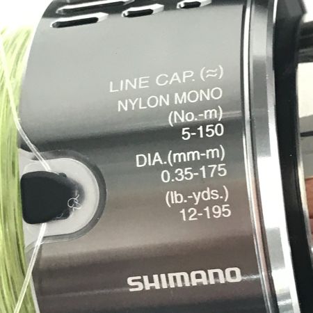  SHIMANO シマノ スピニングリール 18ステラC5000XG 03811