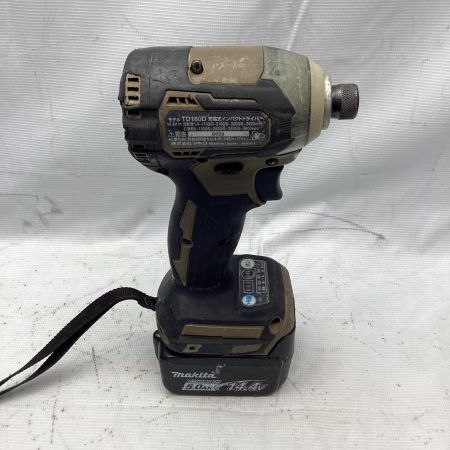 MAKITA マキタ インパクトドライバ TD160D オリーブ