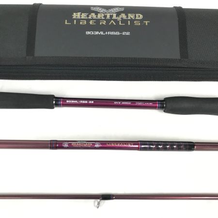  DAIWA ダイワ ルアーロッド ハートランド リベラリスト 903ML+RSS-22 ケース付 05806403