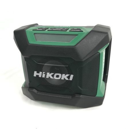  HiKOKI ハイコーキ バッテリー式ラジオ 本体のみ コードレス式 UR18DA グリーン