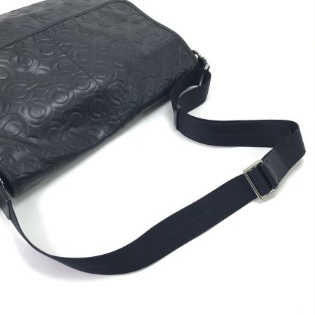  COACH コーチ ショルダーバッグ レザー 70250 ブラック
