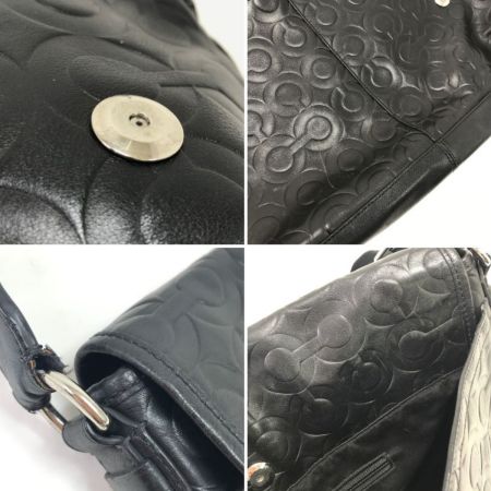  COACH コーチ ショルダーバッグ レザー 70250 ブラック