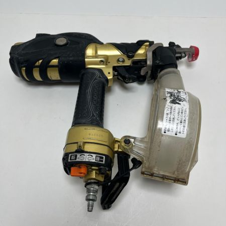 HITACHI 日立 高圧ねじ打ち機 エア釘打ち機 保護メガネ・ケース付 WF4H2 ゴールド
