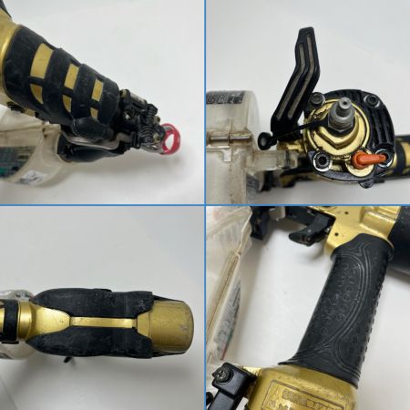 HITACHI 日立 高圧ねじ打ち機 エア釘打ち機 保護メガネ・ケース付 WF4H2 ゴールド