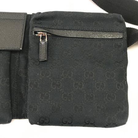  GUCCI グッチ ウエストポーチ 28566 ブラック