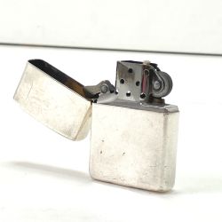 $$ ZIPPO ジッポー ライター 92年製 STERLING 中身L/XII 無地 Cランク