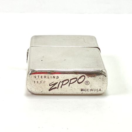  ZIPPO ジッポー ライター 92年製 STERLING 中身L/XII 無地