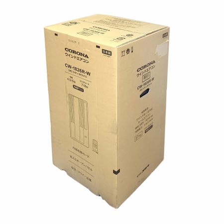  CORONA コロナ ウインドエアコン ReLaLa CW-1826R-W シティホワイト 2026年製