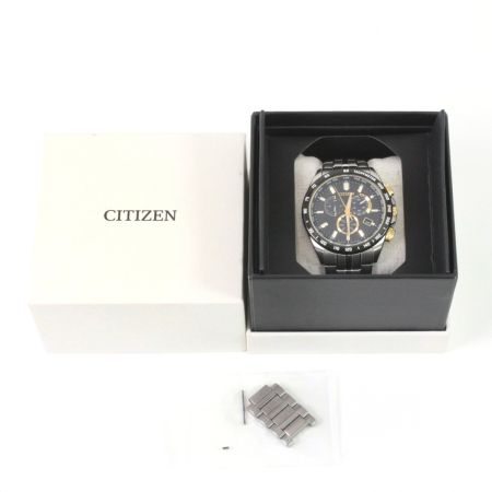  CITIZEN シチズン 腕時計 エコドライブ ステンレススチール ブラック E660-A18SR05