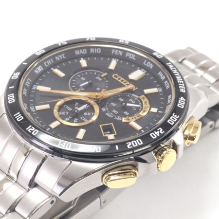  CITIZEN シチズン 腕時計 エコドライブ ステンレススチール ブラック E660-A18SR05