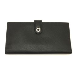 $$ BALLY バリ 長財布 BALLY レザー ブラック Bランク