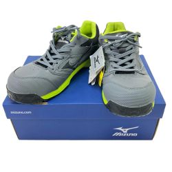 $$ MIZUNO ミズノ 安全靴 24.5cm グレー C1GA170005 Sランク