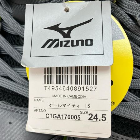  MIZUNO ミズノ 安全靴 24.5cm グレー C1GA170005