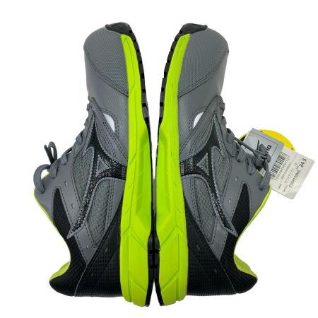  MIZUNO ミズノ 安全靴 24.5cm グレー C1GA170005