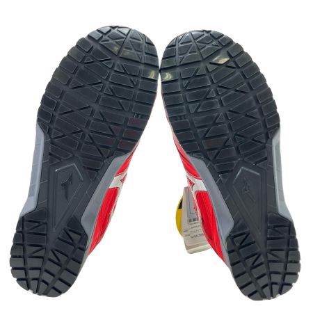  MIZUNO ミズノ 安全靴 24.5cm レッド C1GA170062