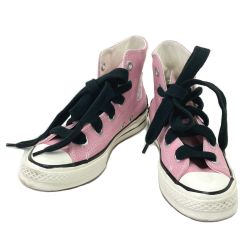 $$ CONVERSE コンバース ハイカットスニーカー 23cm A09504C ロータスピンク／エグレット Bランク