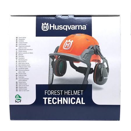  Husqvarna ハスクバーナ フォレスト ヘルメット テクニカル H300 蛍光オレンジ  H300 オレンジ