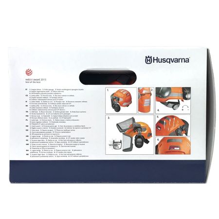  Husqvarna ハスクバーナ フォレスト ヘルメット テクニカル H300 蛍光オレンジ  H300 オレンジ