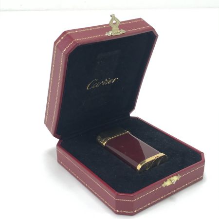  Cartier カルティエ ガスライター ゴドロンオーバル型 箱有