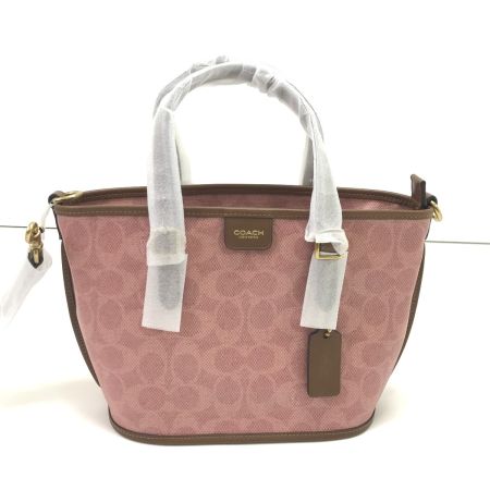 COACH コーチ 2WAYショルダーバッグ シグネチャー CCD94 ピンク