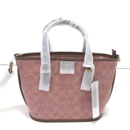  COACH コーチ 2WAYショルダーバッグ シグネチャー CCD94 ピンク
