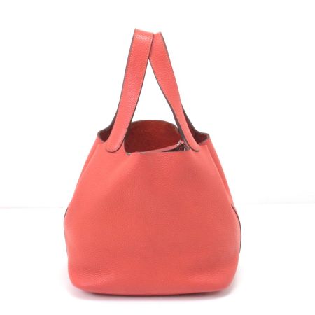  HERMES エルメス ハンドバッグ ピコタン ピコタンPM カデナ レッド