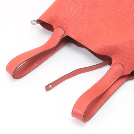  HERMES エルメス ハンドバッグ ピコタン ピコタンPM カデナ レッド