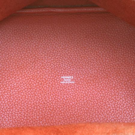  HERMES エルメス ハンドバッグ ピコタン ピコタンPM カデナ レッド