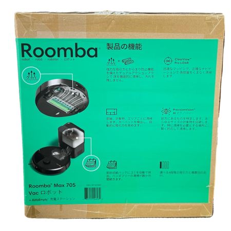   iRobot アイロボット ROOMBA ルンバ ロボットクリーナー Max 705 Vac +AutoEmpty W155060