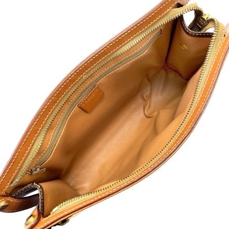  CELINE セリーヌ セカンドバッグ マカダム柄 97/2 ブラウン