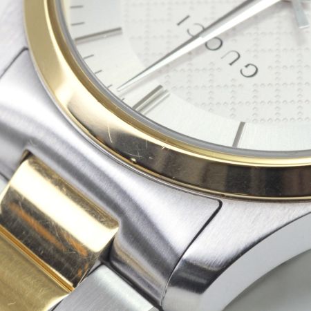  GUCCI グッチ 腕時計 メンズクォーツ Gタイムレス シルバー 126.1