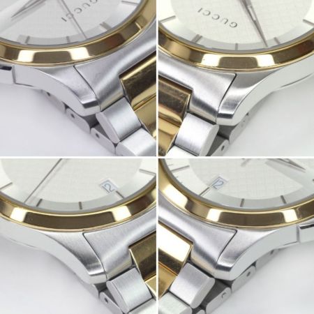  GUCCI グッチ 腕時計 メンズクォーツ Gタイムレス シルバー 126.1
